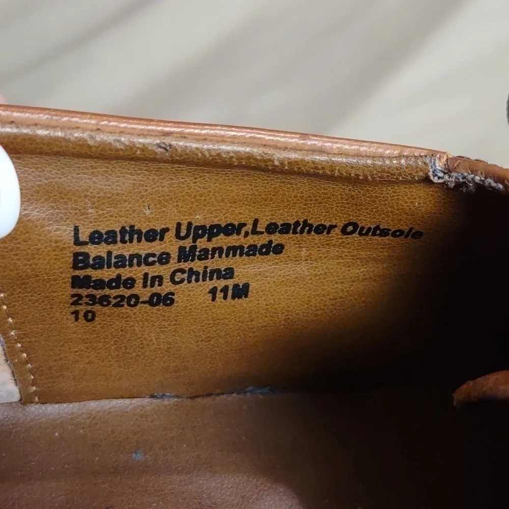 Stacy Adams Tan Lace Up Oxfords Size: 11